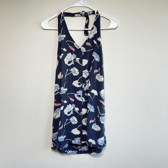 RCVA 90s Baby Halter Dress Floral Print XS - Picture 2 of 7